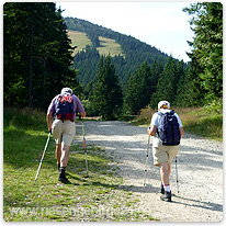 Gut ausgebaute Wanderwege Riesengebirge-Tschechien